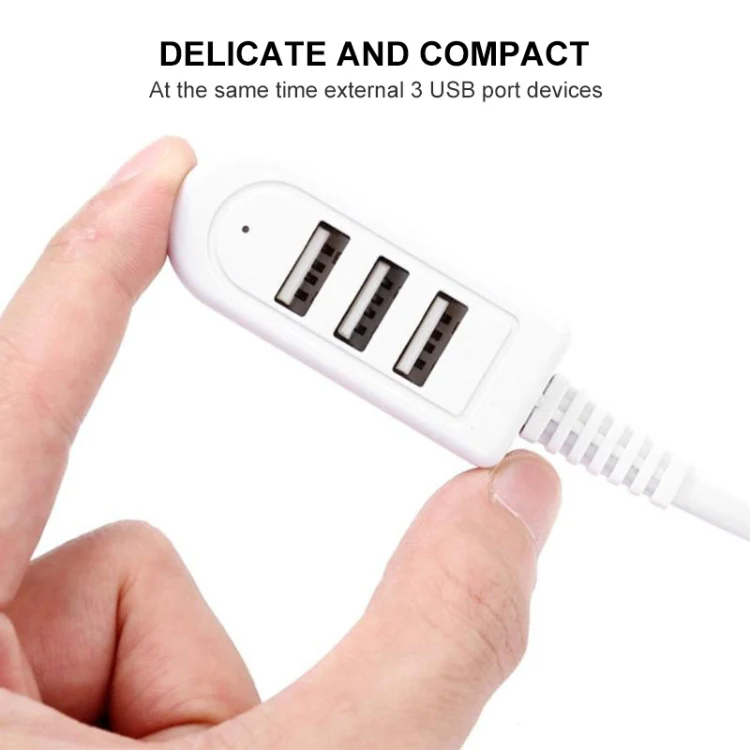 1.2m TPE USB A to 3 USB Ports Female HUB Adapter - Image 3
