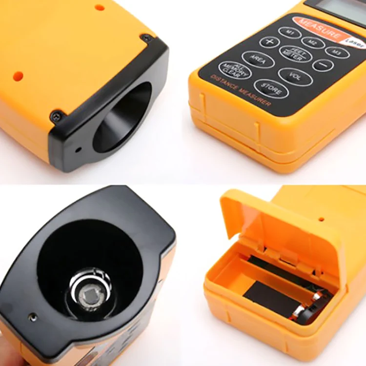 1.8 inch LCD Ultrasonic Distance Measurer With Red Laser Point, CP-3007 (1.5-60 feet) - Image 6