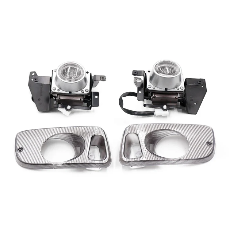 1 Pair Car Modified Front Fog Light for Honda Civic 1992-1995 (White Light) - Image 3