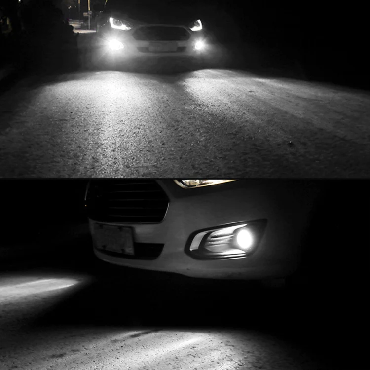 1 Pair Car Modified Front Fog Light for Honda Civic 1992-1995 (White Light) - Image 5