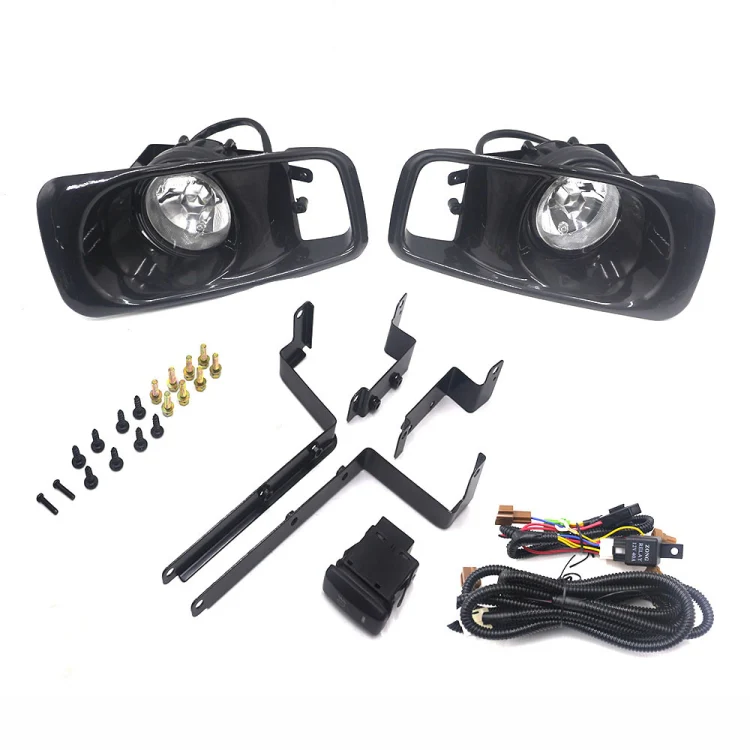1 Pair Car Modified Front Fog Light for Honda Civic 1999-2000 (White Light) - Image 2