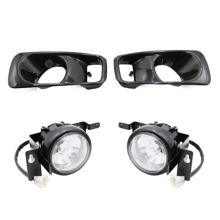 1 Pair Car Modified Front Fog Light for Honda Civic 1999-2000 (White Light) - Image 3