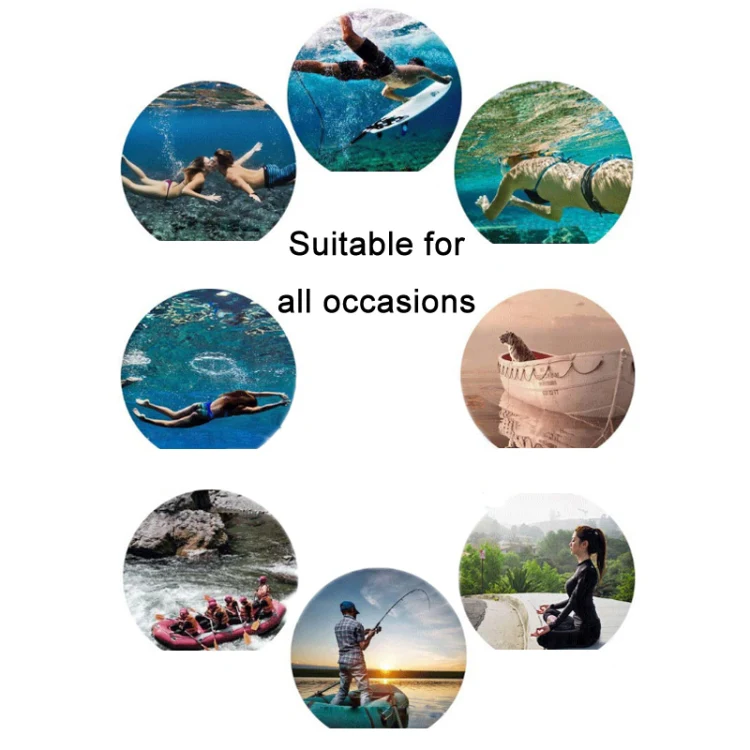 1 Pair Outdoor Snorkeling Non-Slip Soft Bottom Beach Diving Socks, Size: 38-39(Azure) - Image 4