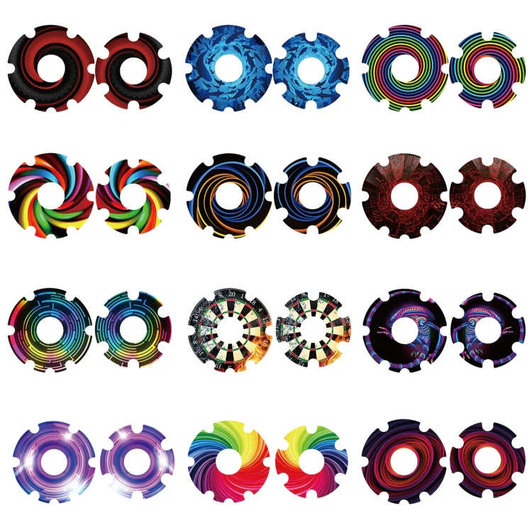 1 Pair Scooter Motor Waterproof Protective Sticker For Xiaomi Mijia M365 / M365 Pro / Pro 2 / 1S(Colorful 3) - Image 2