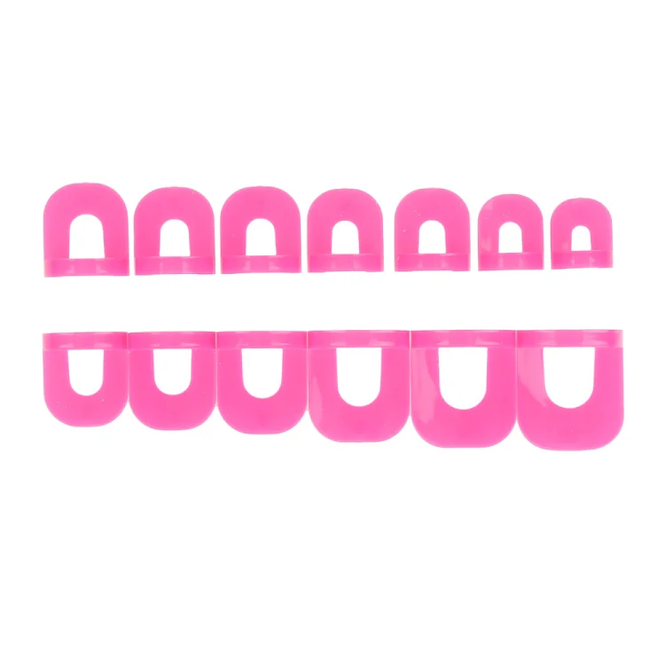 1 Set Manicure Nail Gel Model Nail Clip Edge Glue Overflow Prevent Tool Nail Art tool Accessories - Image 2