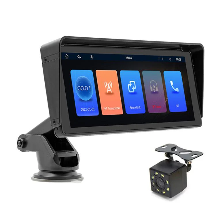 10.26 Inch Car Multimedia Display Supports Carplay/Android Auto Screen Mirroring(Display+ Camera)