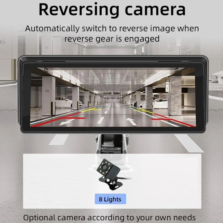 10.26 Inch Car Multimedia Display Supports Carplay/Android Auto Screen Mirroring(Display+ Camera) - Image 8
