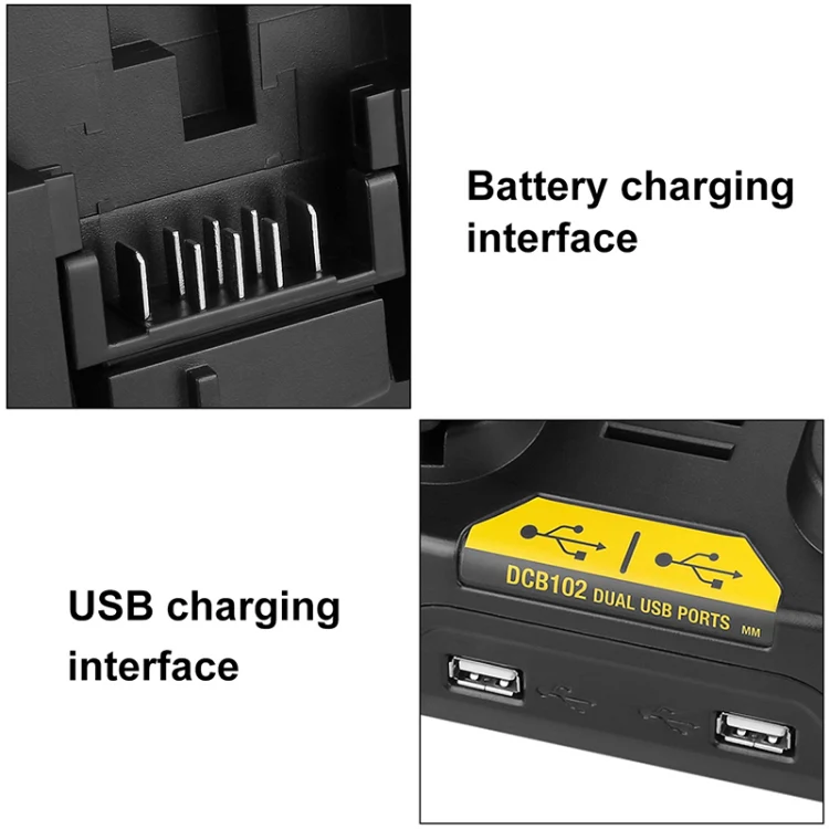 10.8V-20V Power Tool Battery Charger(UK Plug) - Image 6