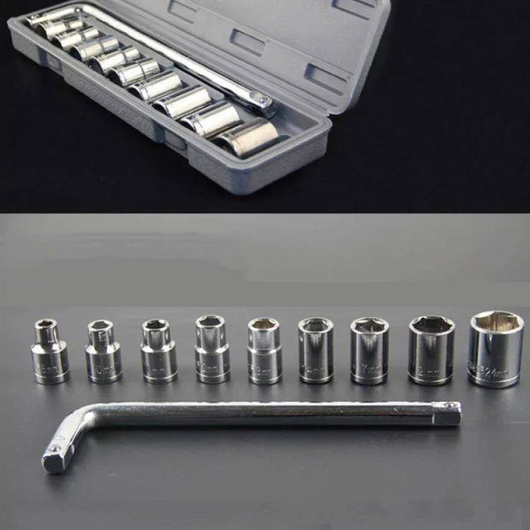 10 In1 Wrench Socket Repair Casing Toolbox Set Quick Multi-Function Screw Unloading Hardware Tool - Image 4