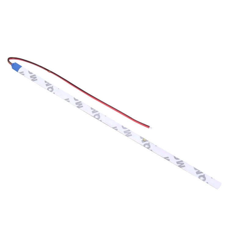 10 PCS 30cm 15 LED Waterproof Flexible Car Strip Light, DC 12V(White Light) - Image 3