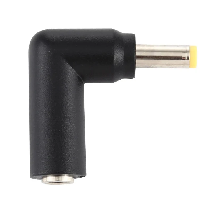 10 PCS 4.5 x 3.0mm Female to 4.0 x 1.7mm Male Plug Elbow Adapter Connector - Image 2