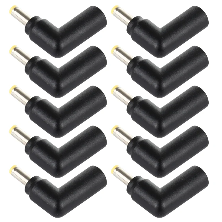 10 PCS 4.5 x 3.0mm Female to 4.0 x 1.7mm Male Plug Elbow Adapter Connector - Image 4