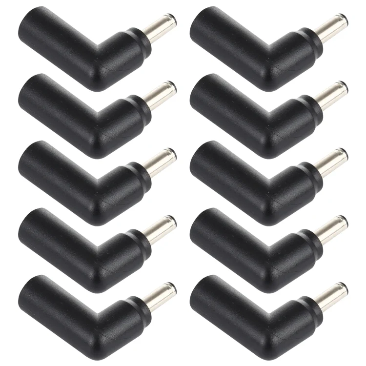 10 PCS 4.5 x 3.0mm Female to 4.5 x 3.0mm Male Plug Elbow Adapter Connector - Image 4