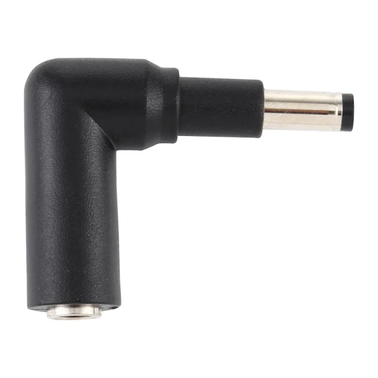 10 PCS 4.5 x 3.0mm Female to 4.8 x 1.7mm Male Plug Elbow Adapter Connector - Image 2