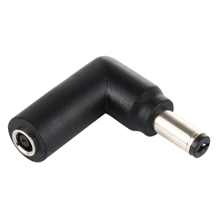 10 PCS 4.5 x 3.0mm Female to 5.5 x 2.1mm Male Plug Elbow Adapter Connector - Image 3