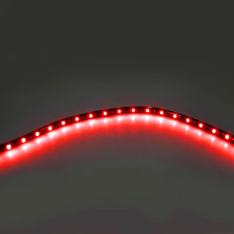10 PCS 60cm 30 LED Waterproof Flexible Car Strip Light, DC 12V(Red Light) - Image 7