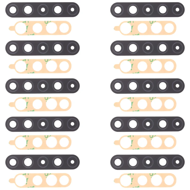 10 PCS Back Camera Lens for LG K61 LMQ630EAW, LM-Q630EAW, LM-Q630