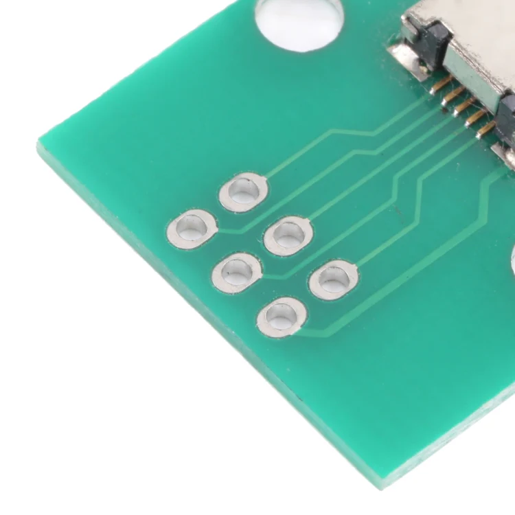 10 PCS Micro USB to 5pin V8 Charging Port PCB Test Board - Image 4