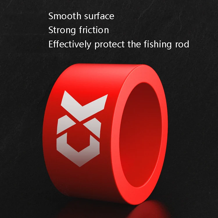 10 PCS Silicone Fishing Rod Stop Ring Anti-Skid Ring(Night Light 17mm Inner Diameter) - Image 3
