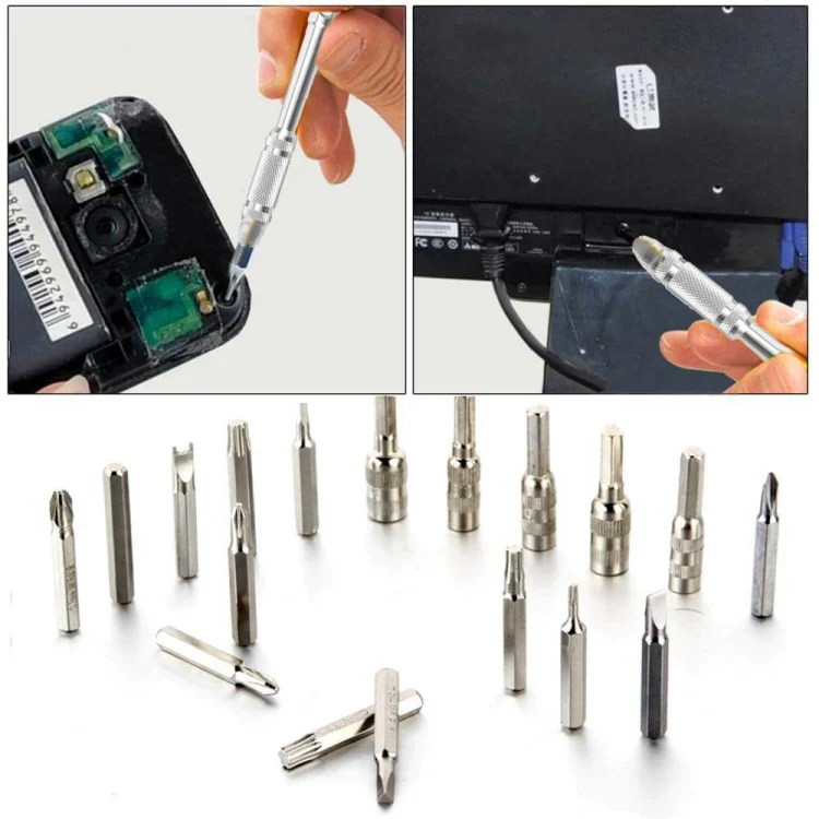 108 in 1 S2 Tool Steel Precision Screwdriver Nutdriver Bit Repair Tools Kit - Image 6