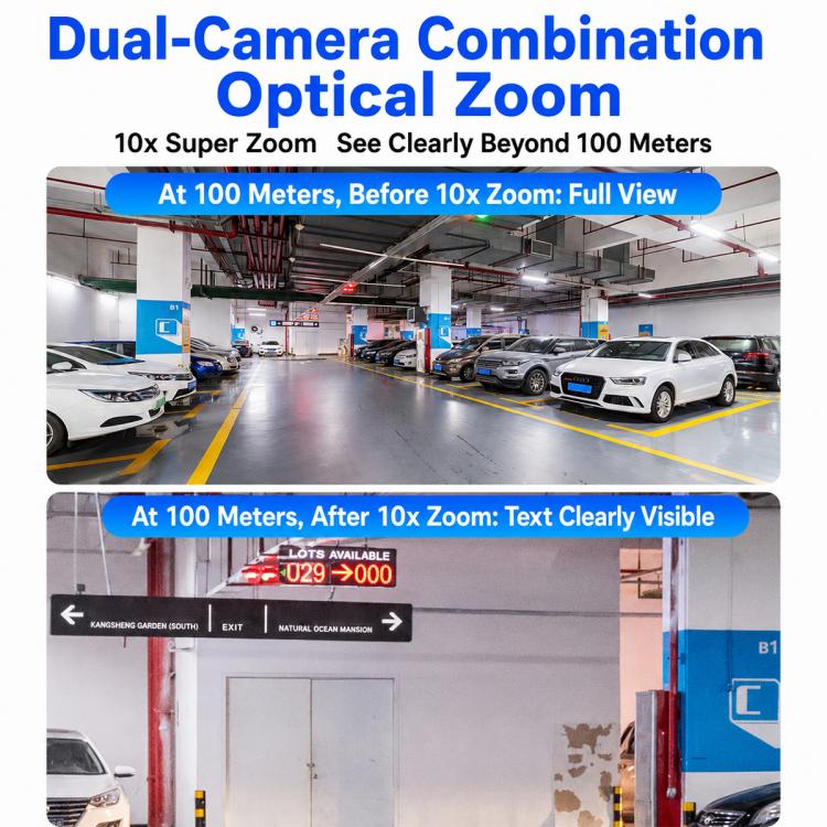 1080P HD Dual-Lens Smart Solar Energy Surveillance Camera without Memory Card, Type:4G US Version - Image 4