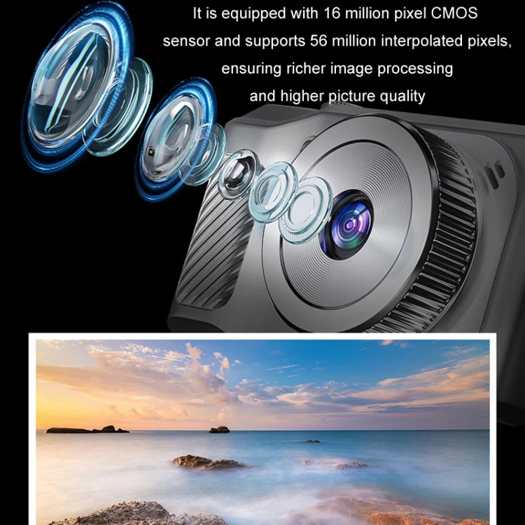 1080P HD Student Retro Digital Card Camera, Color: Black+32G - Image 4