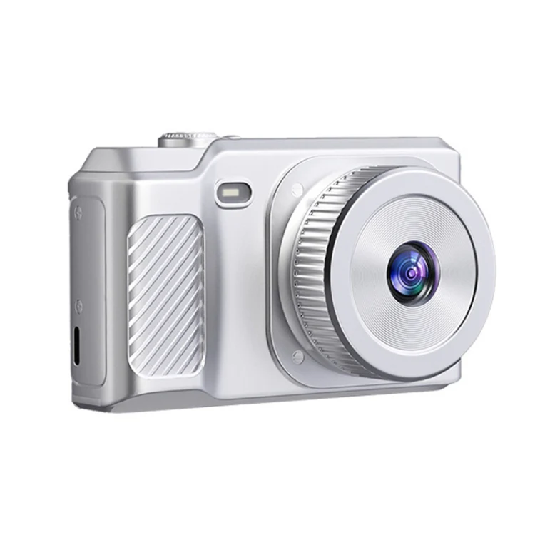 1080P HD Student Retro Digital Card Camera, Color: White