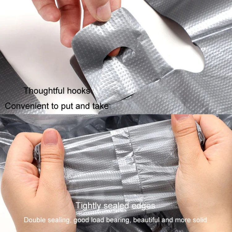 10pcs 55x80cm PE Large-capacity Moving Packing Bags Thickened Quilt Luggage Storage Bags - Image 6