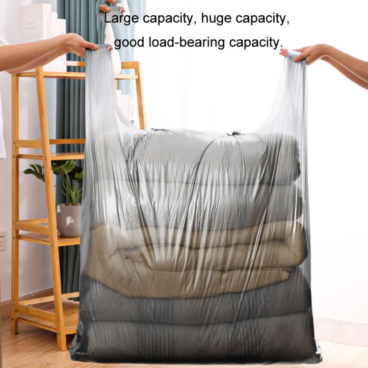 10pcs 55x80cm PE Large-capacity Moving Packing Bags Thickened Quilt Luggage Storage Bags - Image 7