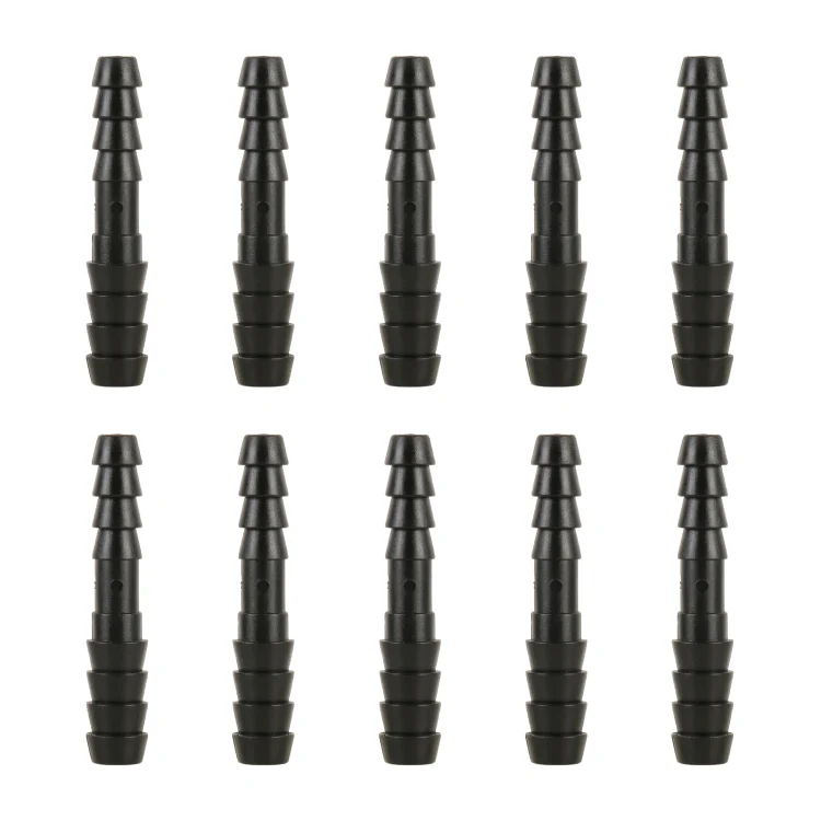10pcs/Bag Car Straight Type Wiper Spray Nozzle Water Pipe Connection Tube