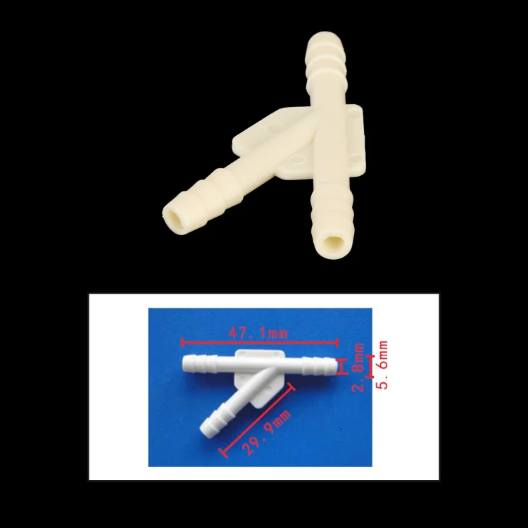 10pcs/Bag Car Y Type Wiper Spray Nozzle Water Pipe Connection Tube - Image 4