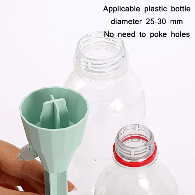 10pcs Household Potted Plant Drip Irrigation Adjustable Automatic Watering Device(Green) - Image 3