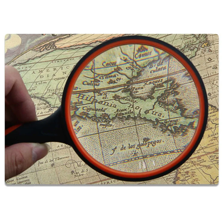 10X HD Optical Lens Handheld Magnifying Glass, Specification: 100mm - Image 6