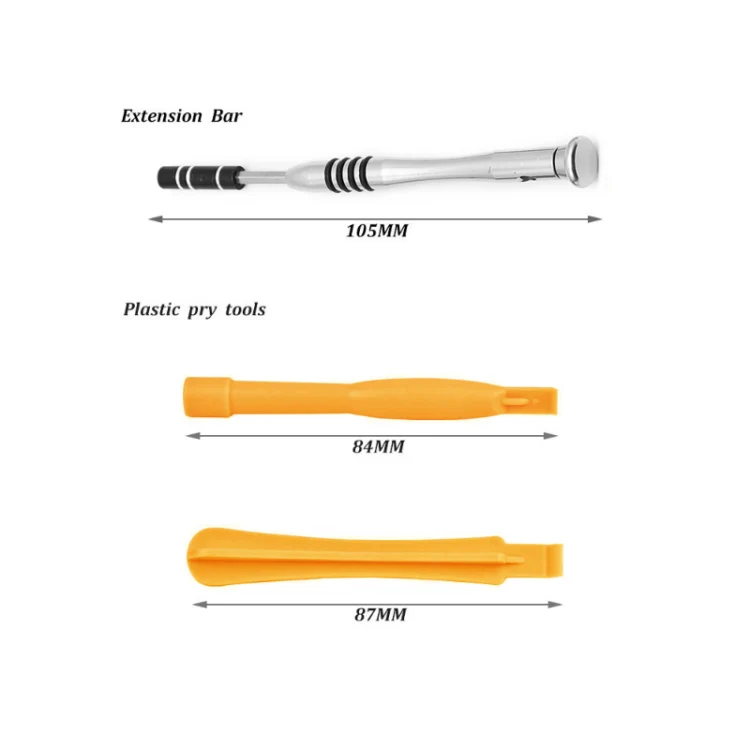 110 in 1 Watch Mobile Phone Disassembly Maintenance Tool Multi-function Chrome Vanadium Steel Screwdriver Set(Yellow) - Image 8