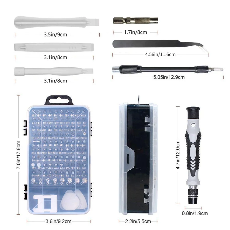 115 in 1 Precision Screw Driver Mobile Phone Computer Disassembly Maintenance Tool Set(Purple) - Image 5