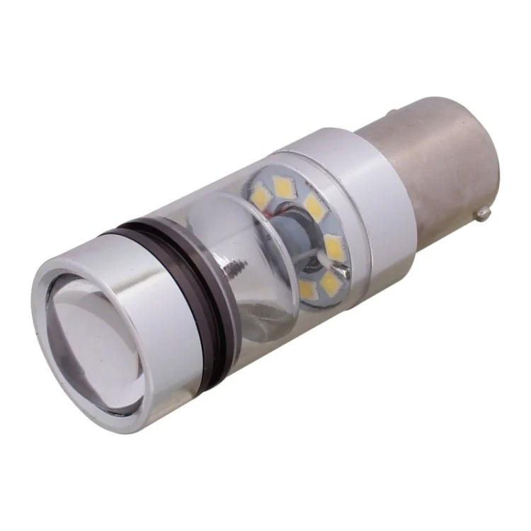 1156 850LM BA15S 100W LED Car Rear Backup/ Front Turn Signals Lamp Bulb, DC 12-24V(Cool White) - Image 2