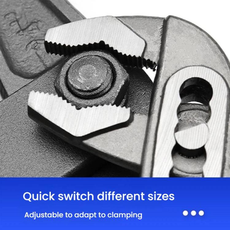 12-inch Multi-Function Water Pump Pliers 8-Position Adjustable Jaw For Secure Grip Slip-Joint Pliers - Image 6