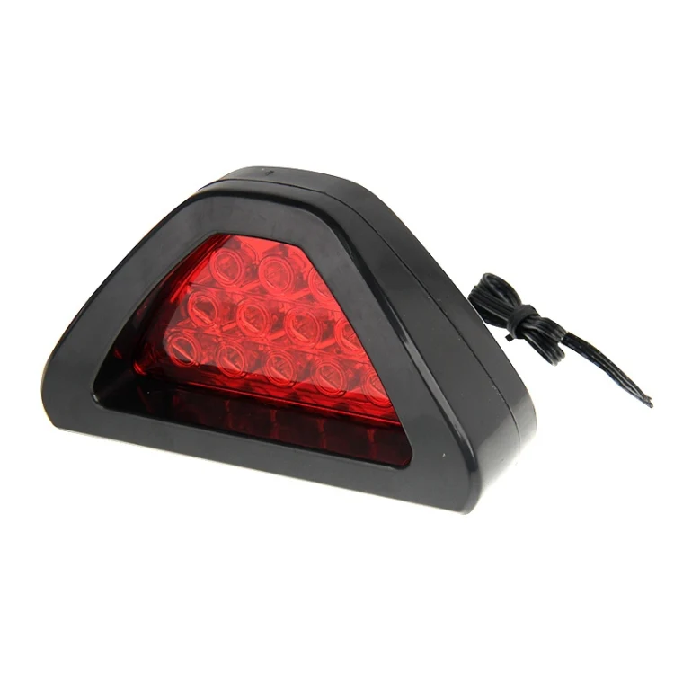 12-LED Red Light Rear Tail Warning Brake Light for DC 12V Cars - Image 3