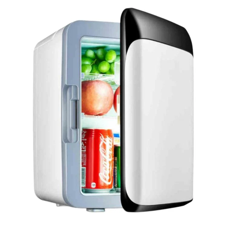 12V 110V Vertical Mini Car Fridge Household Cooling & Warming Box For Cosmetics And Beverages US Plug