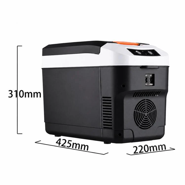 12V / 24V / 110V 10L Mini Digital Temperature Control Car Fridge Cooling Refrigerator For Drinks Medicine Fruits & Cosmetics US Plug - Image 3