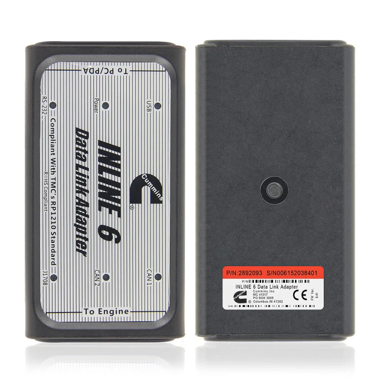 12V Cummins Inline6 Data Link Adapter Heavy Duty Diagnostic Tool Scanner - Image 2