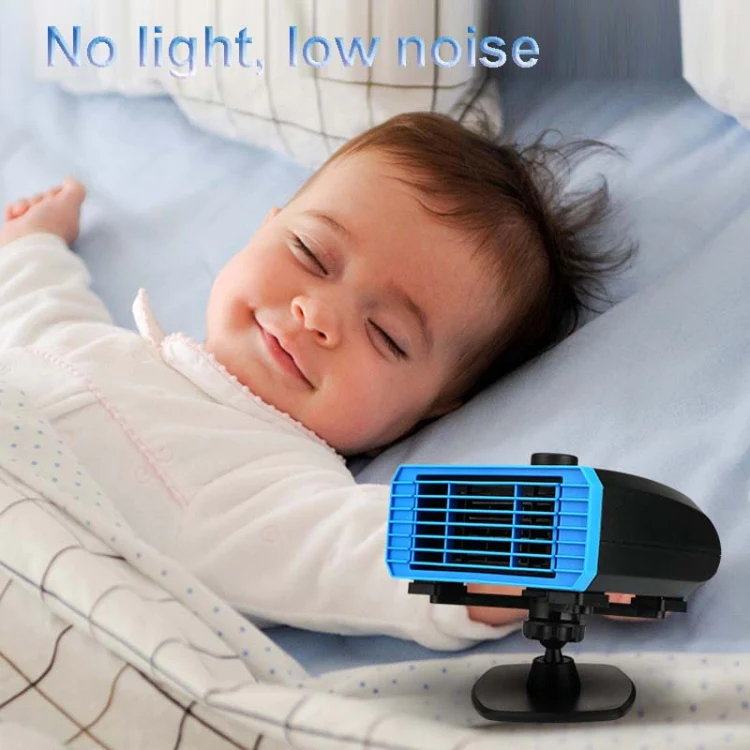 12V Multifunctional Heater For Car 360 Degree Rotating Car Heater, Style:Clip Model - Image 7