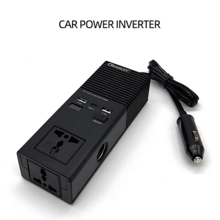 12V to 220V Car Power Inverter 200W Power Socket Car Cigarette Lighter Charger - Image 2