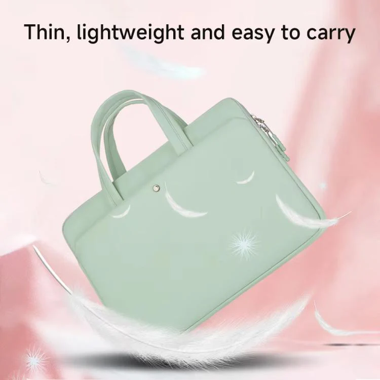 15-15.6inch Universal Laptop Bag Briefcase Multifunctional Shockproof Computer Bag, Color: Gray - Image 5