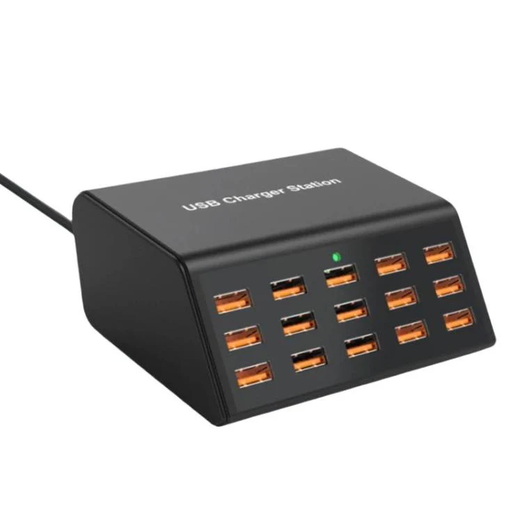 15-Port USB Power Strip Smart Fast Charging Charger(Kor Plug)