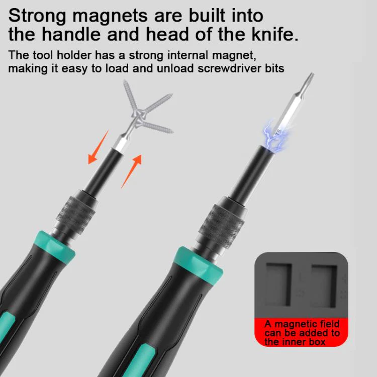 152 in 1 Precision Screwdriver Tool Kit(Black Blue) - Image 4