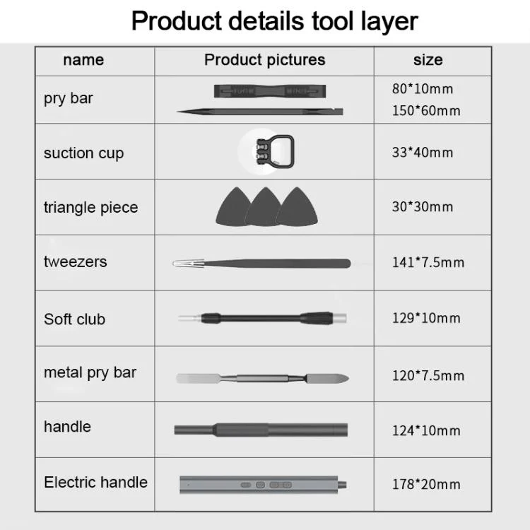 153 in 1 Long Endurance Three-speed Adjustment Electric Screwdriver Set - Image 9