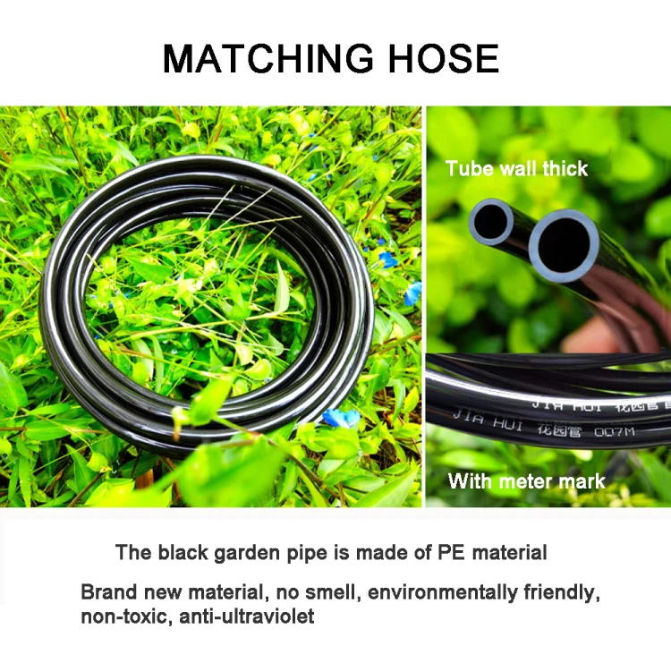 15m Kit Brass Misting Nozzles Bend Arbitrarily Atomized Sprayer Garden Irrigation - Image 4