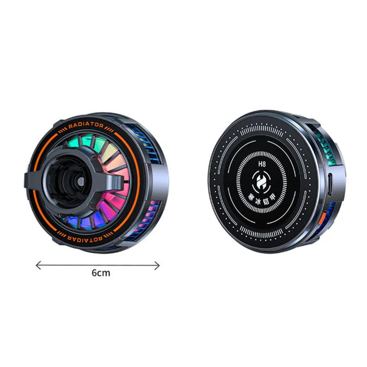 17mm Ball Joint Magnetic Phone Cooler 3-Speed Semiconductor Cooling Fan with Desktop Live Stand A124 - Image 10