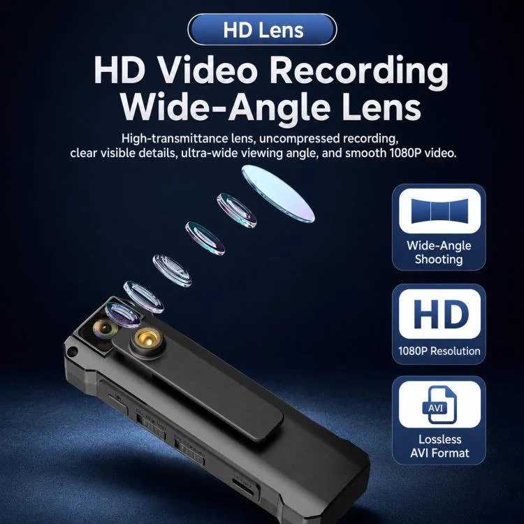 180-Degree Rotatable Lens Magnetic Body Camera 1080P Action Cam with OLED Display WiFi Version - Image 3